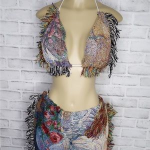 Custom Tapestry Blanket Set